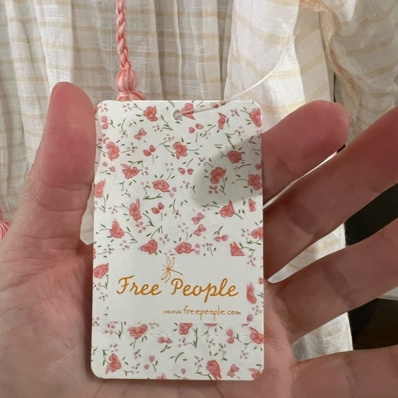 Free People Allora Allora Crocheted Ruffled Top - Size M - NWT - Picture 7 of 11